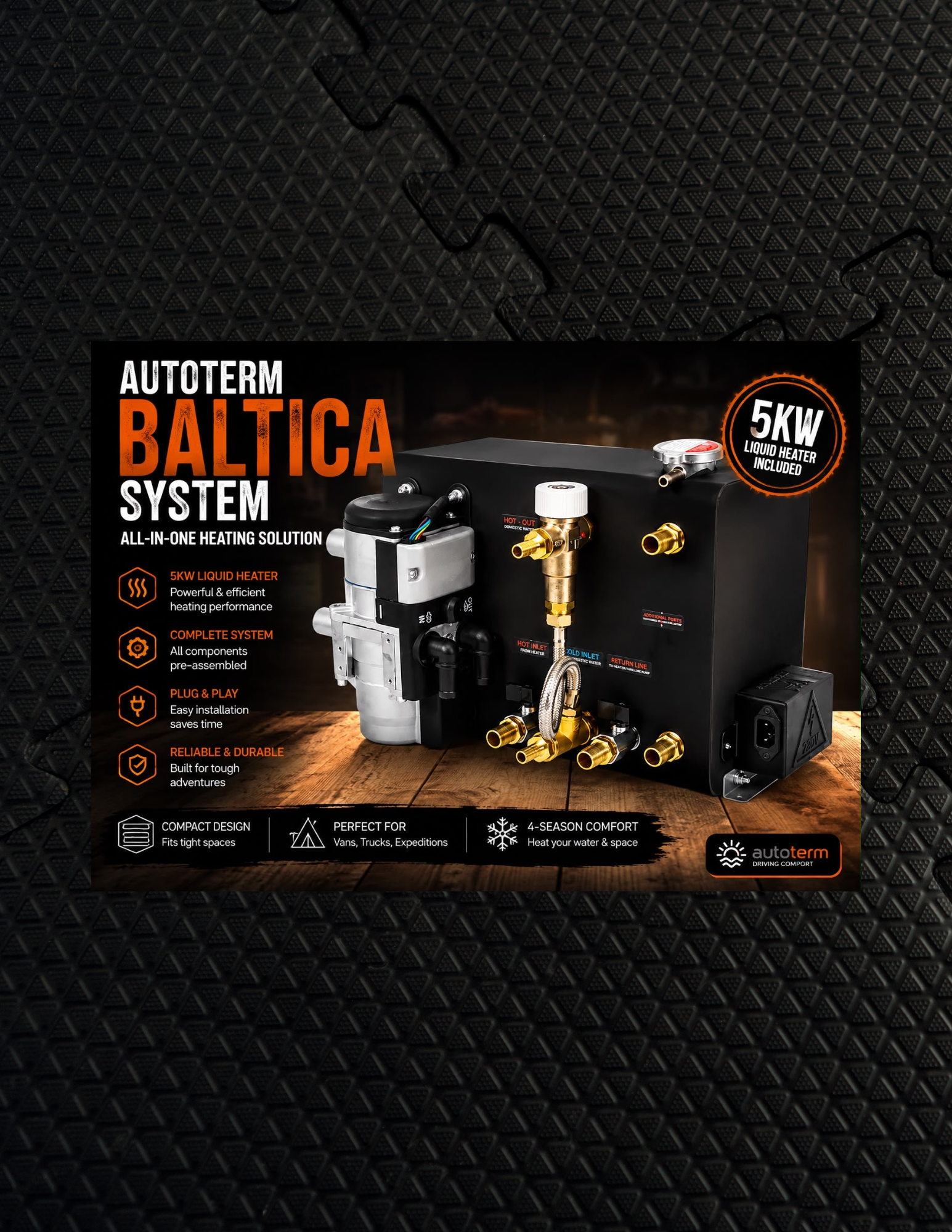 AUTOTERM Baltica System – The Future of Campervan Heating and Hot Water Has Arrived