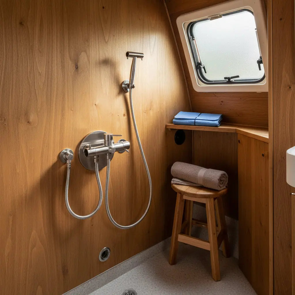 Campervan-Shower Adventure Van Life