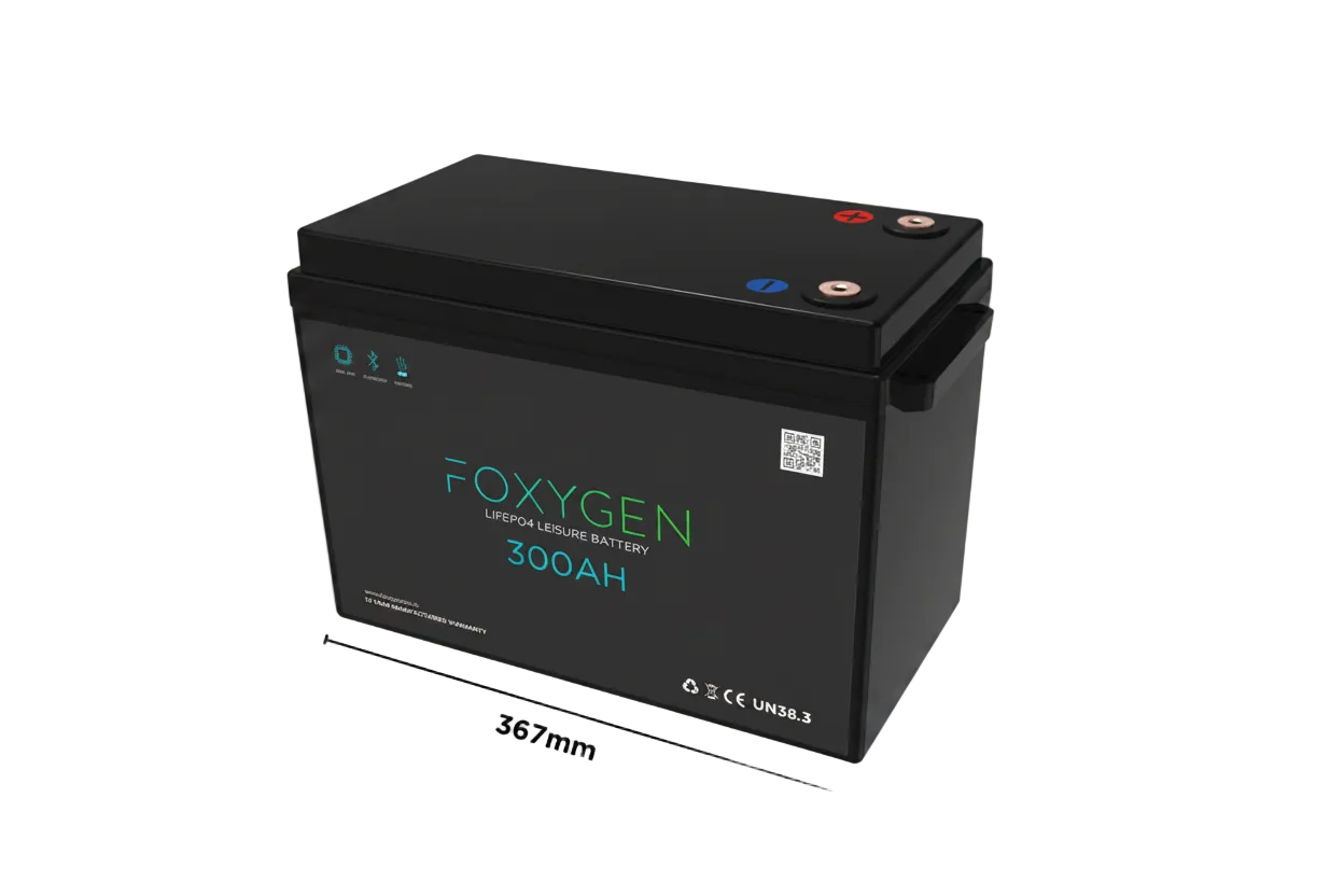 300Ah LiFePO4 Battery with Bluetooth & Heating FOX12V-300AH-2