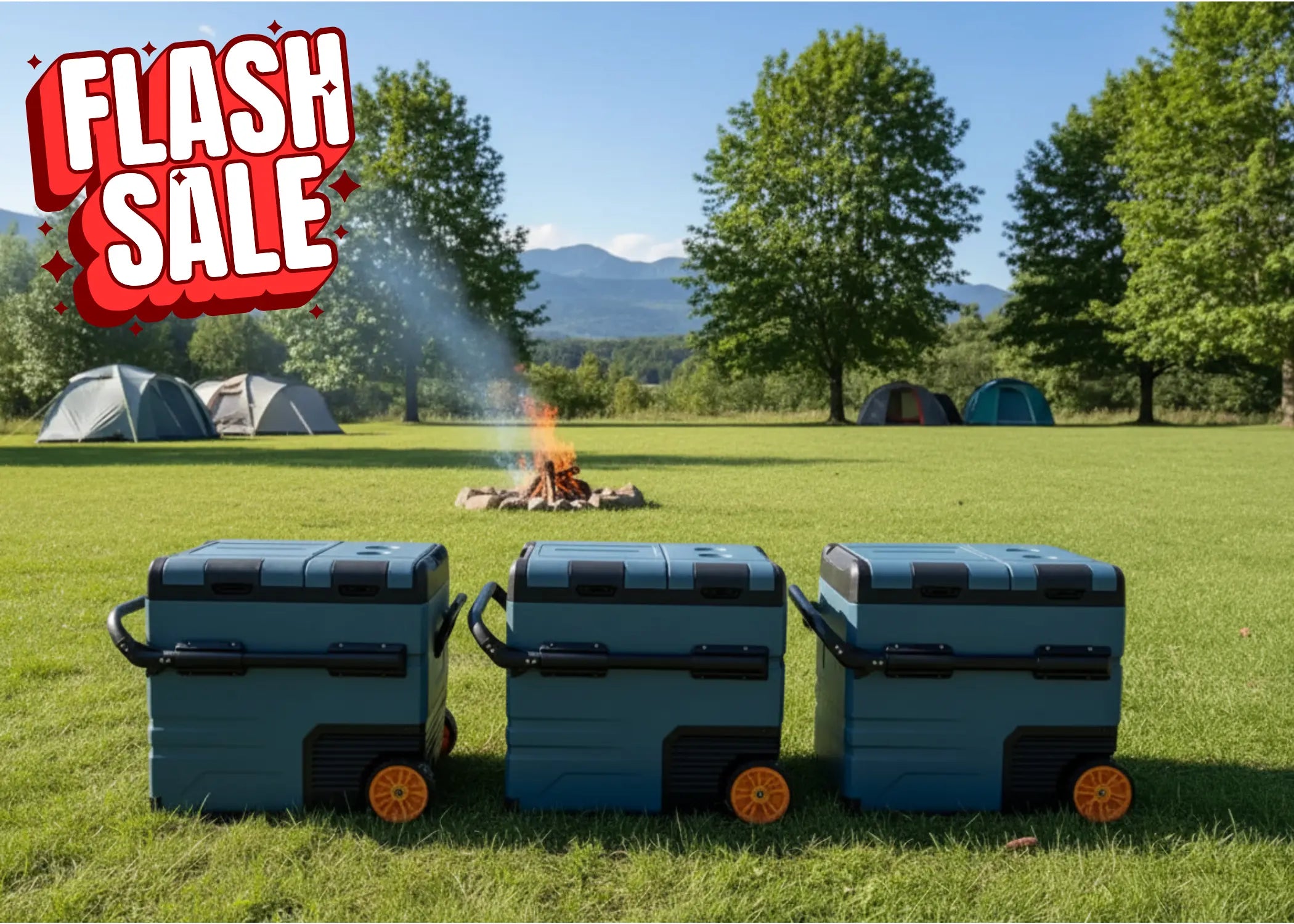 CoolPower 55 Camping Fridge Freezer & Cool Box Adventure Van Life