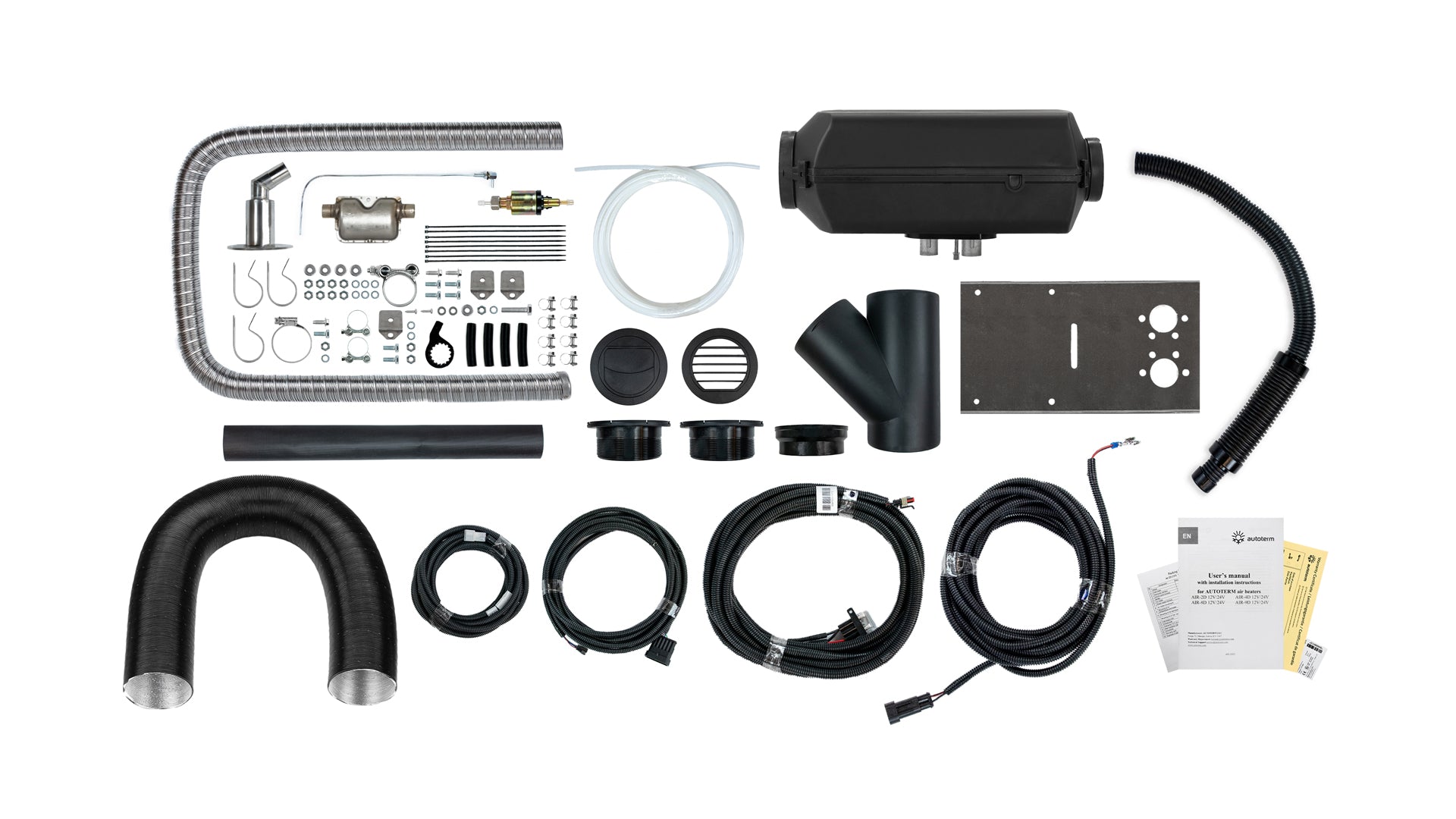 Autoterm Boat Diesel Heater 4kW Medium Kit (2 Vents)-4