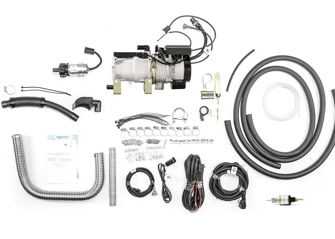 AUTOTERM Flow 14TC-MINI (Diesel water heater) 14kW 12v or 24v Diesel (*Please see important note) Adventure Van Life