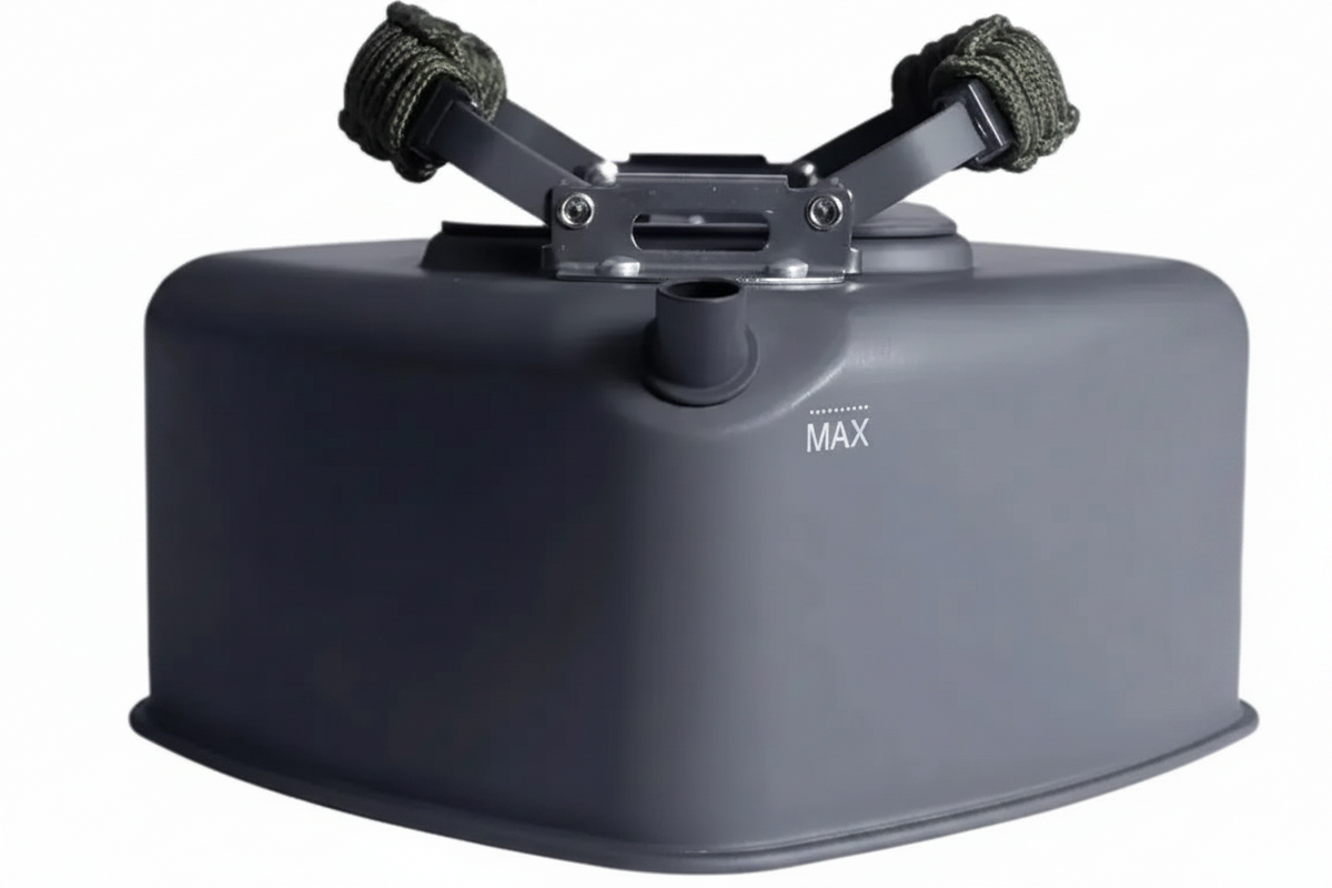 RidgeMonkey Square Kettle – Paracord Edition 1.1 litres Adventure Van Life