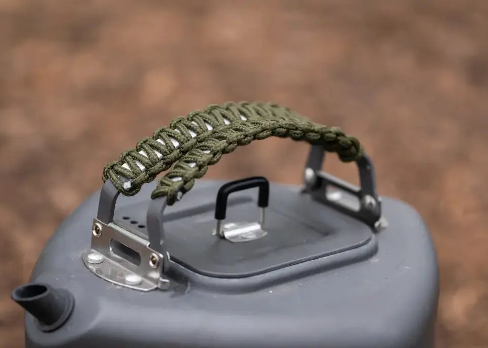 RidgeMonkey Square Kettle – Paracord Edition 1.1 litres Adventure Van Life