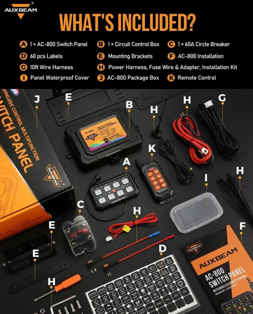 AC-800 RGB开关面板带APP和遥控器-6