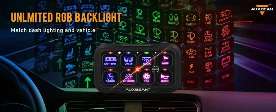AC-800 RGB开关面板带APP和遥控器-7