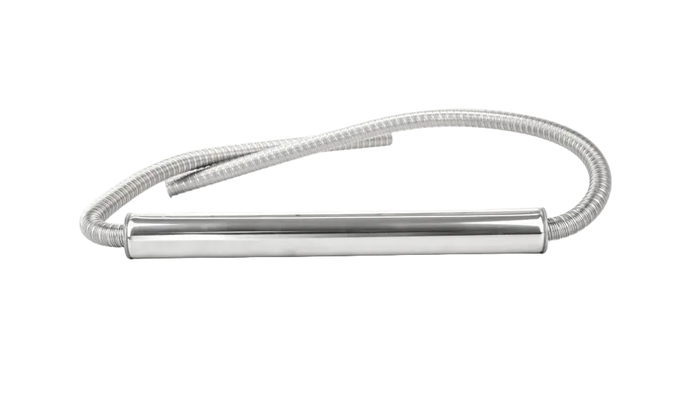 2米船用排气管系统，集成消音器和隔热层（适用于Autoterm、Eberspacher、Webasto）-2