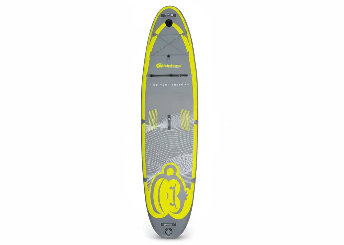 RidgeMonkey 10' 6" Inflatable SUP (Slate and Citrus)