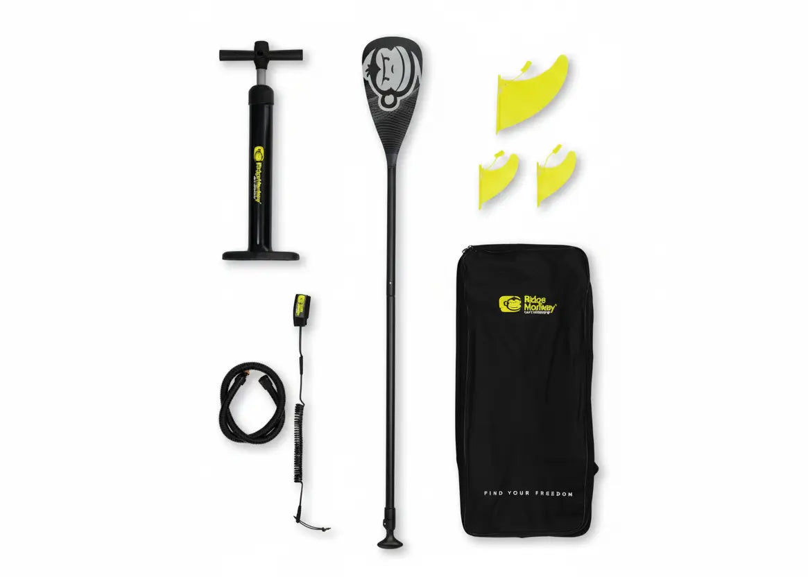 RidgeMonkey 10' 6 Inflatable SUP (Jet and Slate)-3