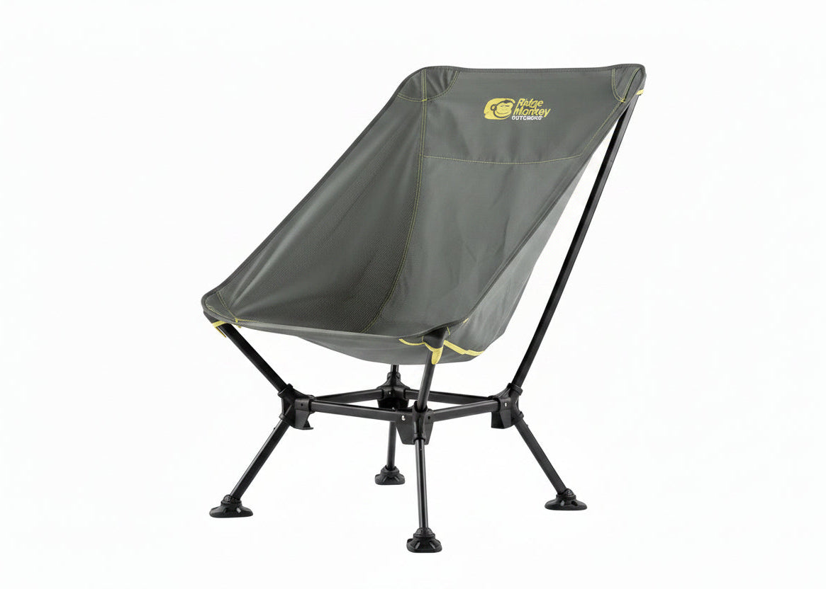 RidgeMonkey Alta High Back Camping Chair Adventure Van Life