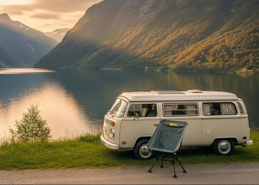 RidgeMonkey Alta High Back Camping Chair Adventure Van Life