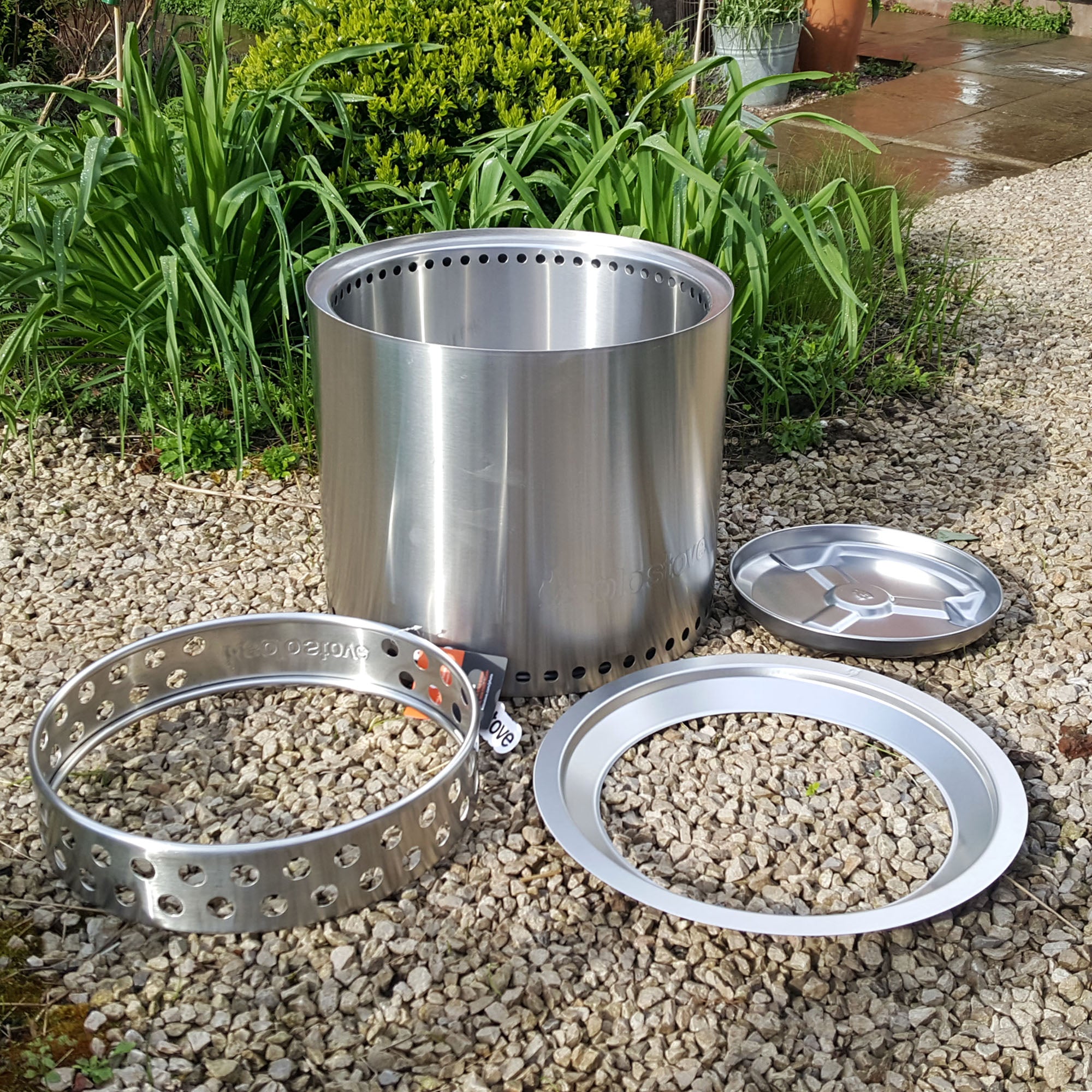 Solo Stove Ranger 2.0 不锈钢便携无烟火炉及支架-3